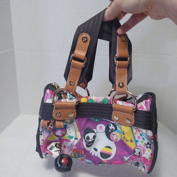 tokidoki Handbags - Tokidoki Small Multicolored Handbag W/Keychain